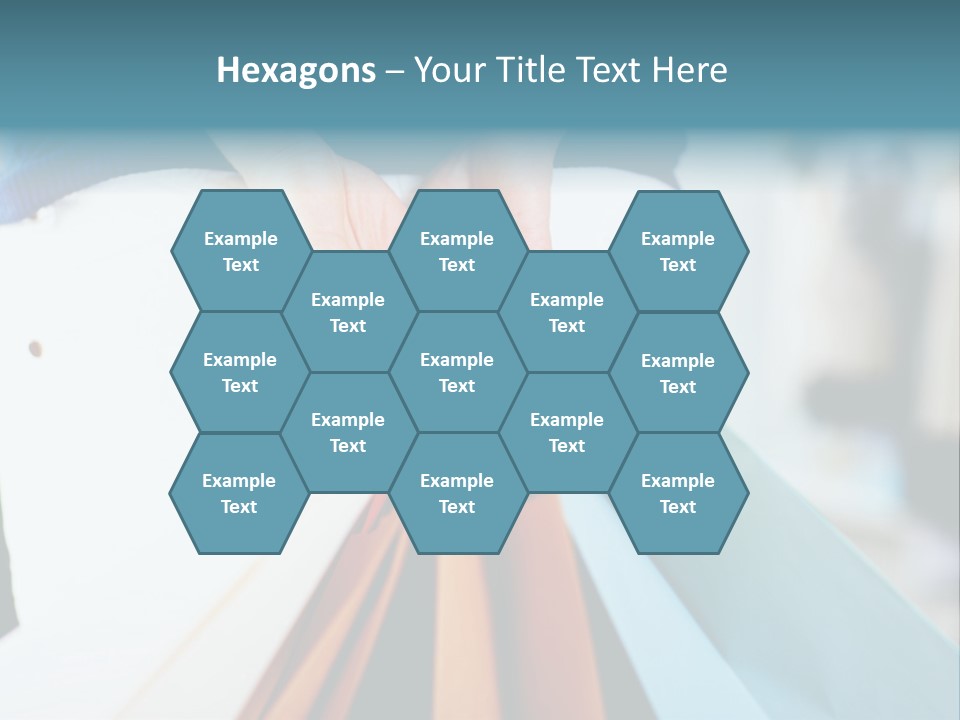Asian Man Watching Stock Market Index PowerPoint Template