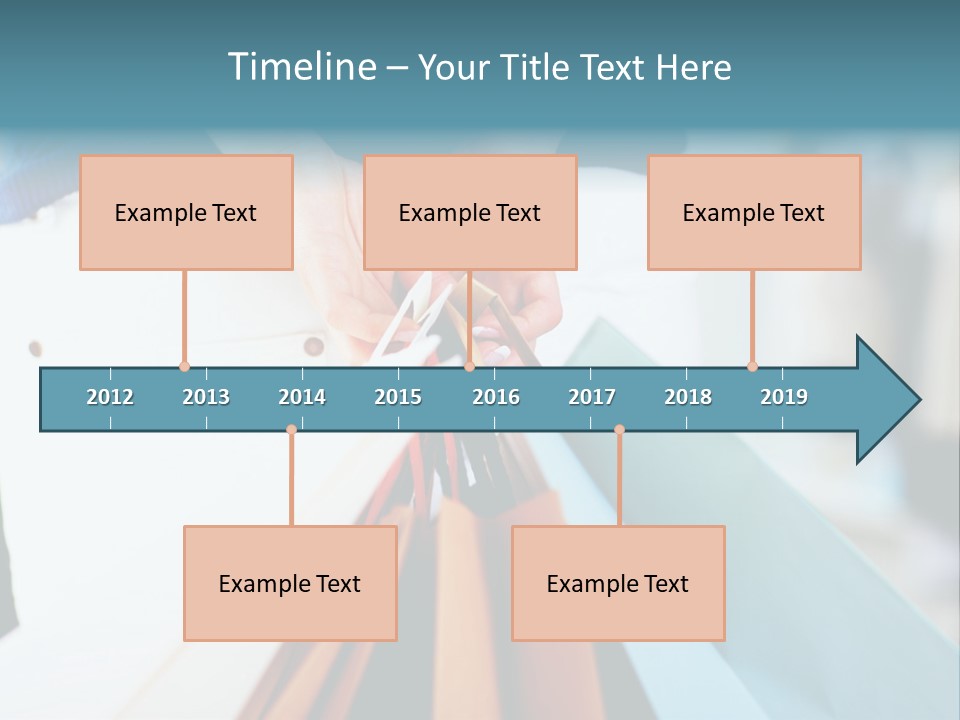 Asian Man Watching Stock Market Index PowerPoint Template