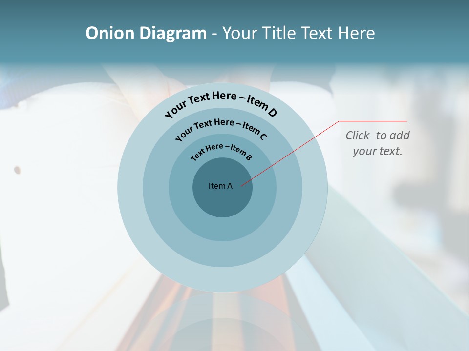 Asian Man Watching Stock Market Index PowerPoint Template
