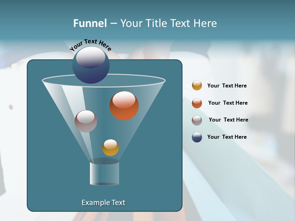 Asian Man Watching Stock Market Index PowerPoint Template