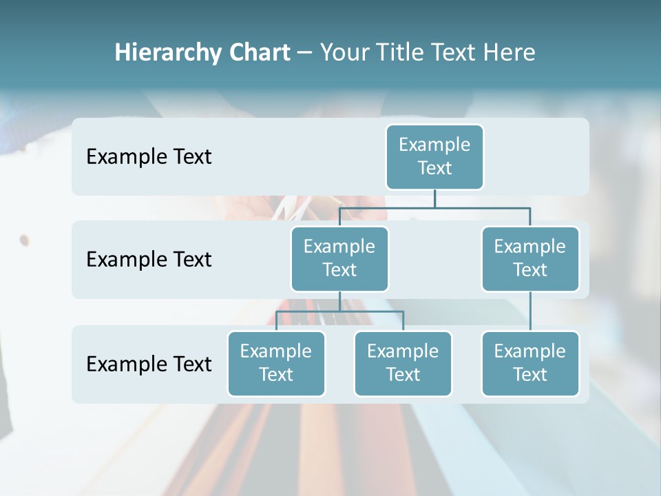 Asian Man Watching Stock Market Index PowerPoint Template