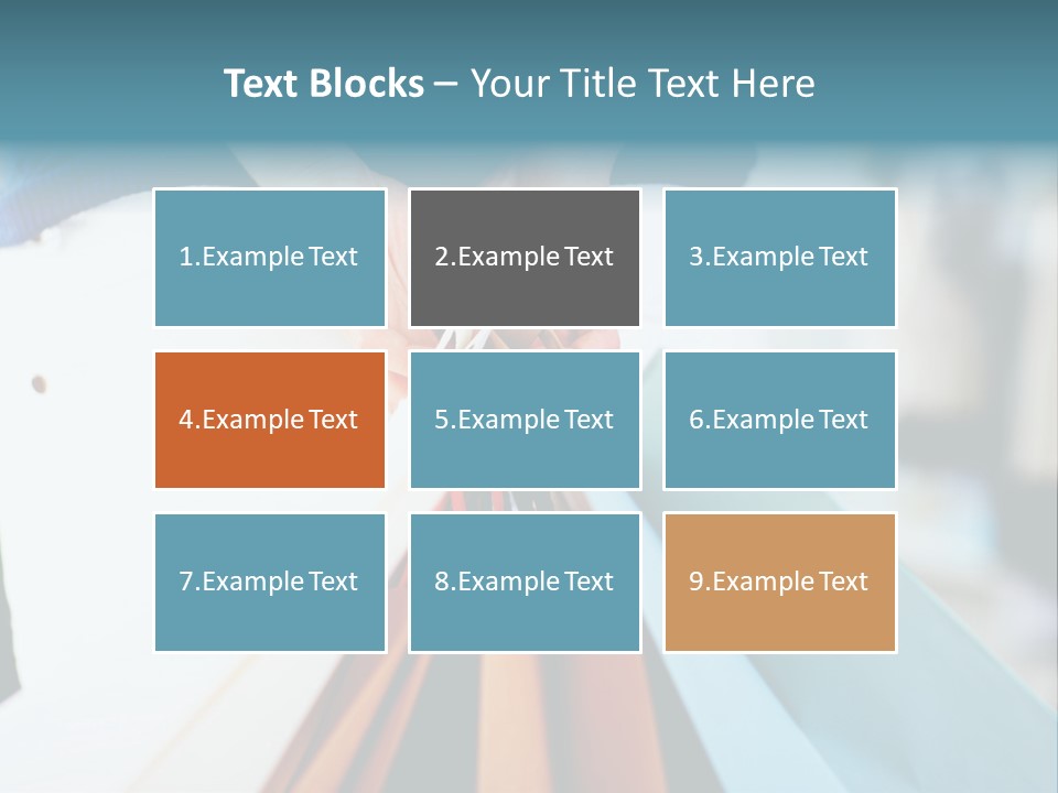 Asian Man Watching Stock Market Index PowerPoint Template