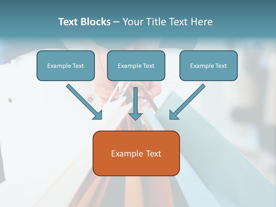 Asian Man Watching Stock Market Index PowerPoint Template