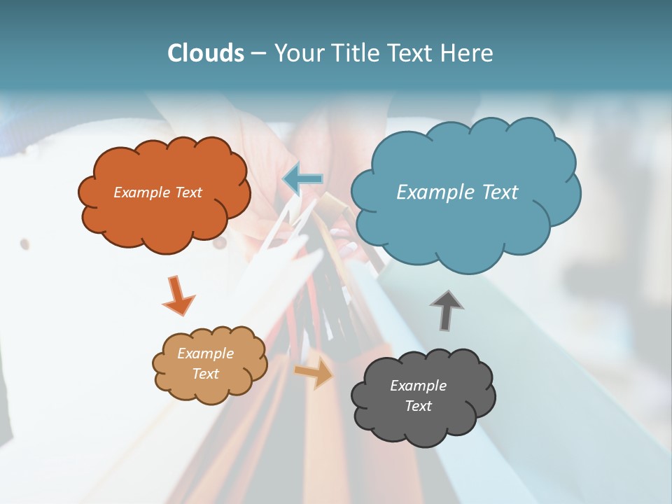 Asian Man Watching Stock Market Index PowerPoint Template