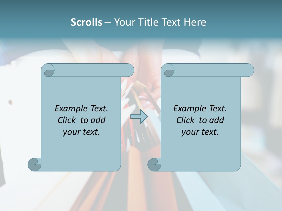 Asian Man Watching Stock Market Index PowerPoint Template