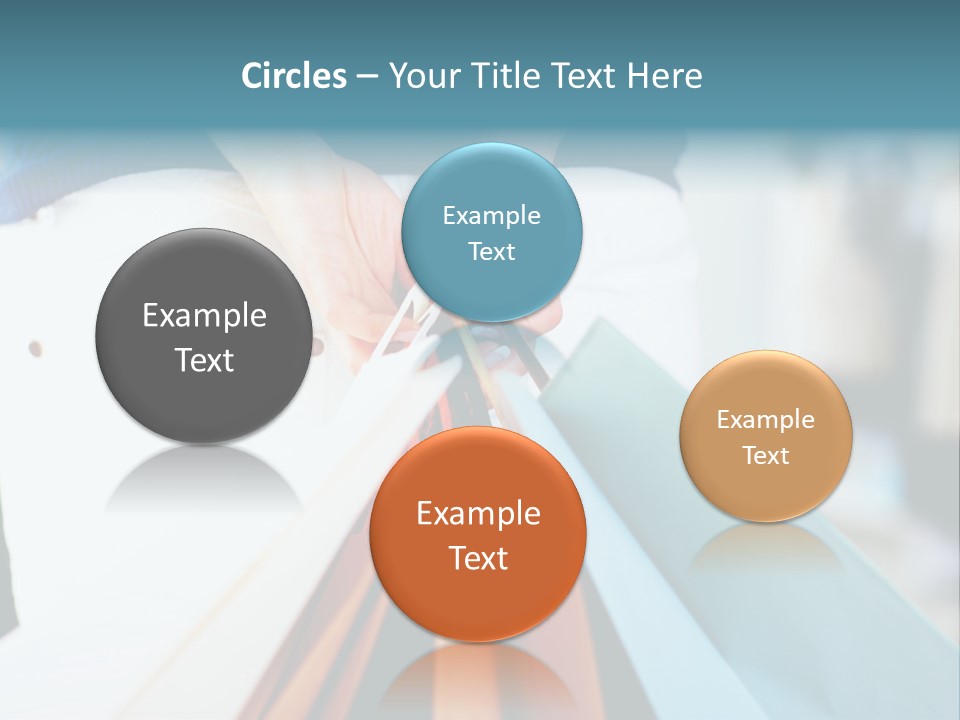 Asian Man Watching Stock Market Index PowerPoint Template