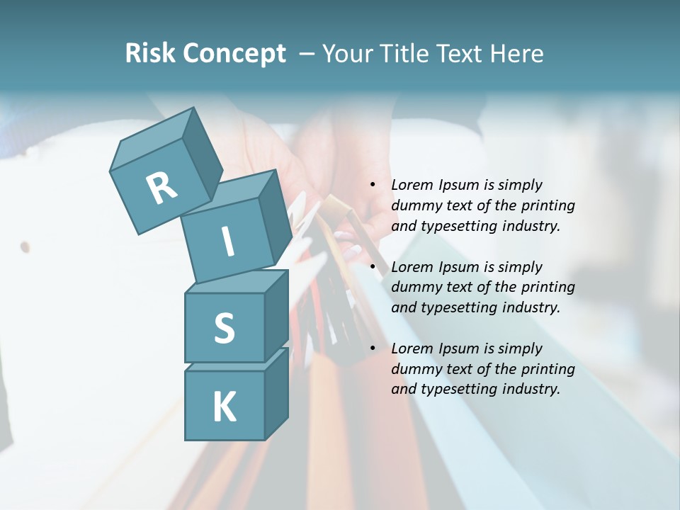 Asian Man Watching Stock Market Index PowerPoint Template