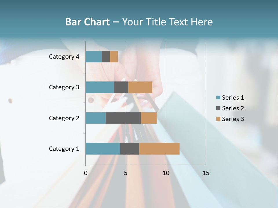 Asian Man Watching Stock Market Index PowerPoint Template