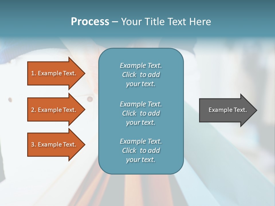 Asian Man Watching Stock Market Index PowerPoint Template
