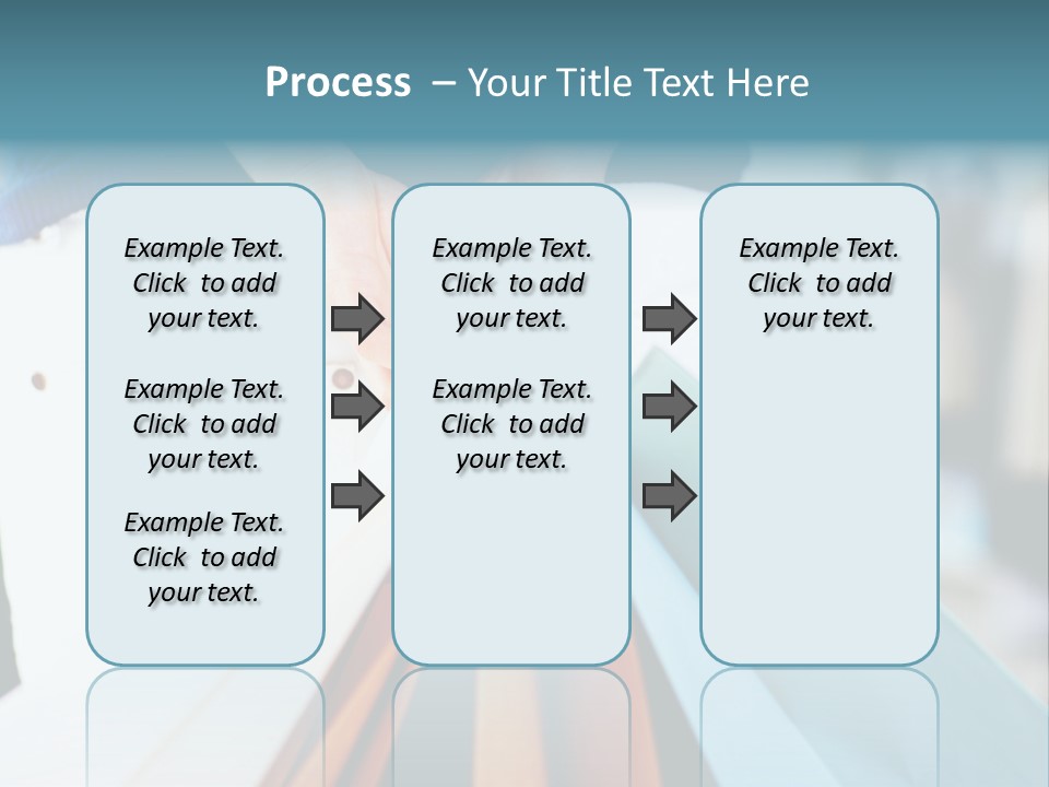 Asian Man Watching Stock Market Index PowerPoint Template