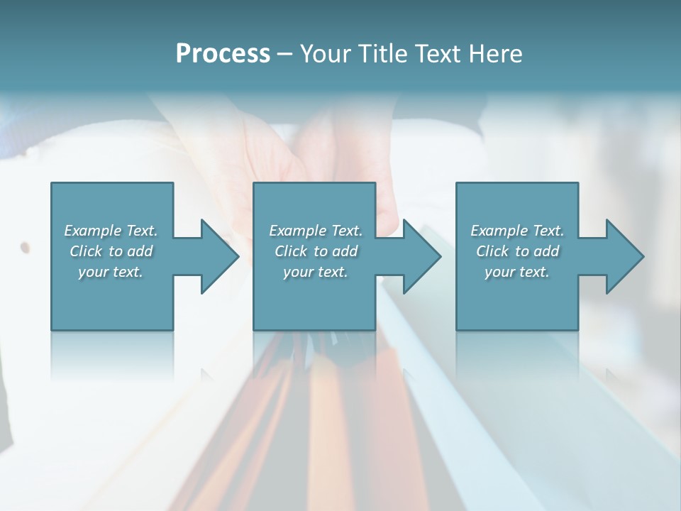 Asian Man Watching Stock Market Index PowerPoint Template