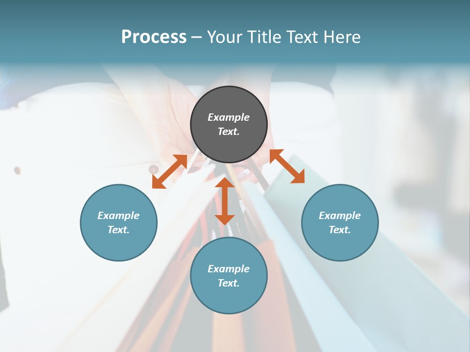 Asian Man Watching Stock Market Index PowerPoint Template