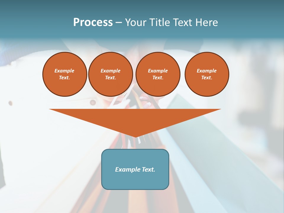 Asian Man Watching Stock Market Index PowerPoint Template