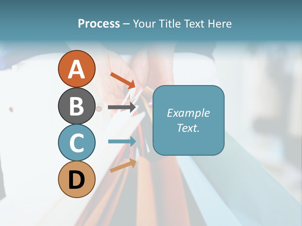 Asian Man Watching Stock Market Index PowerPoint Template