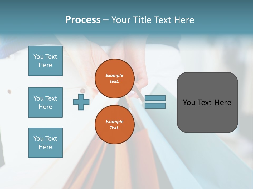 Asian Man Watching Stock Market Index PowerPoint Template