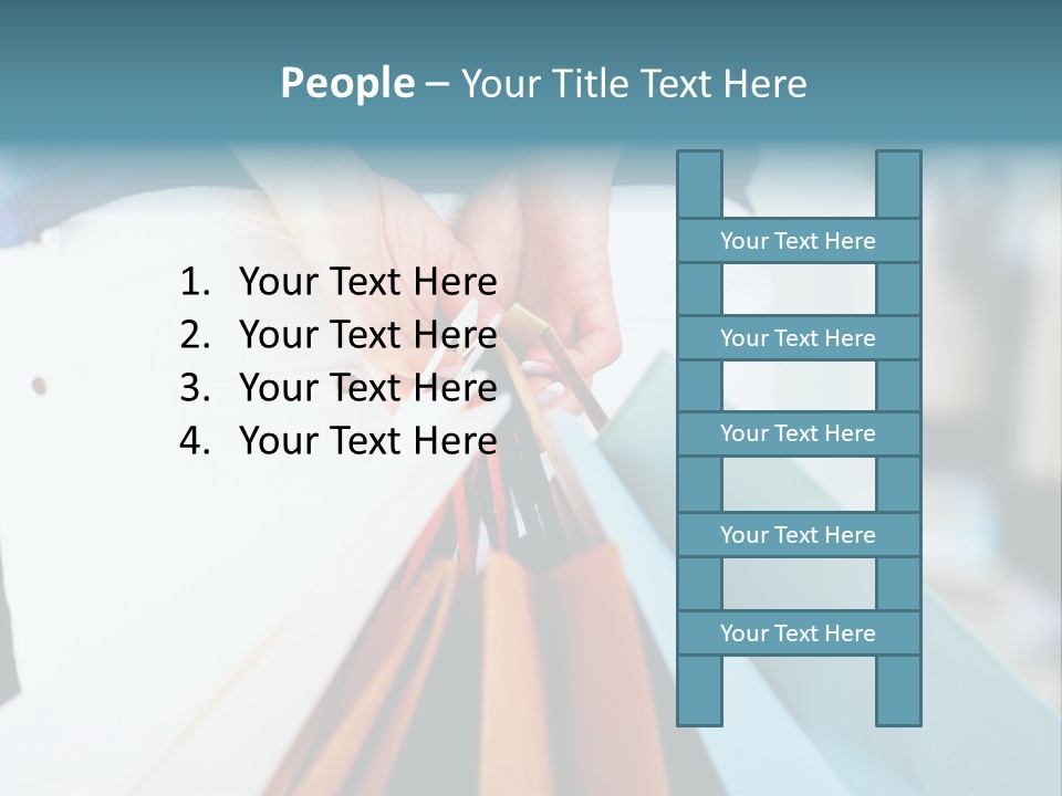 Asian Man Watching Stock Market Index PowerPoint Template
