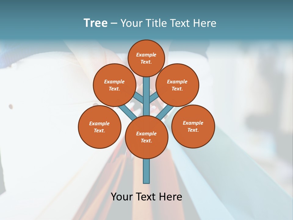 Asian Man Watching Stock Market Index PowerPoint Template