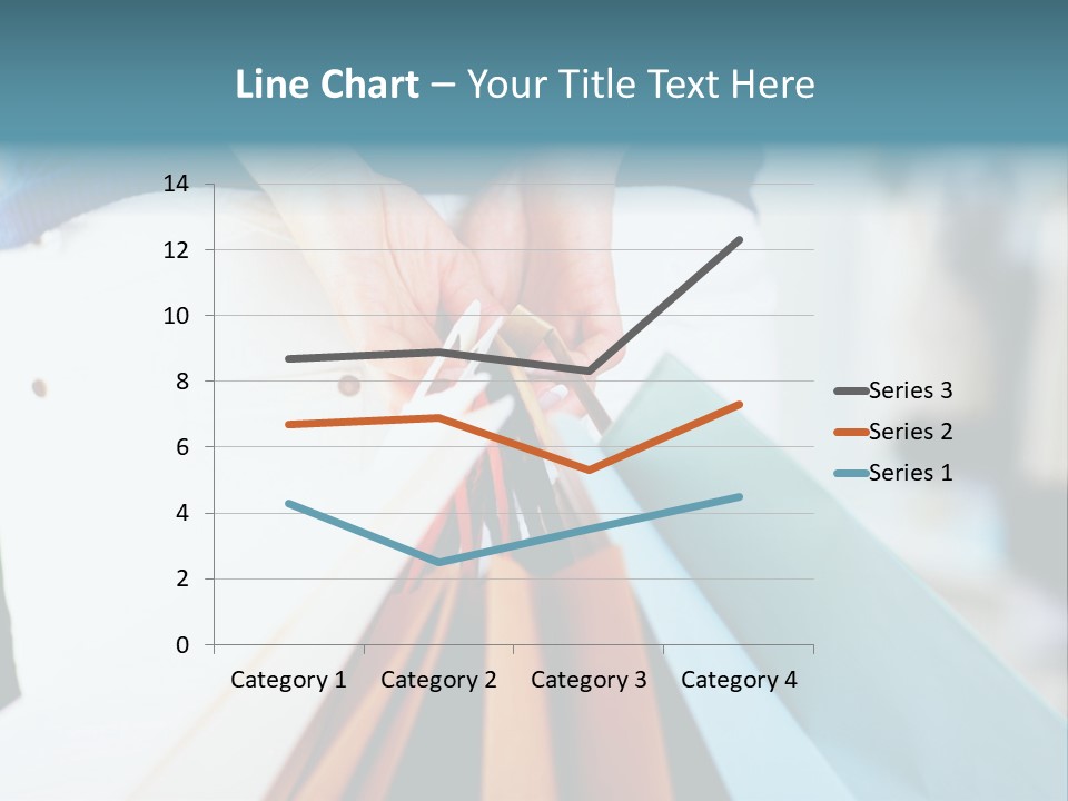 Asian Man Watching Stock Market Index PowerPoint Template