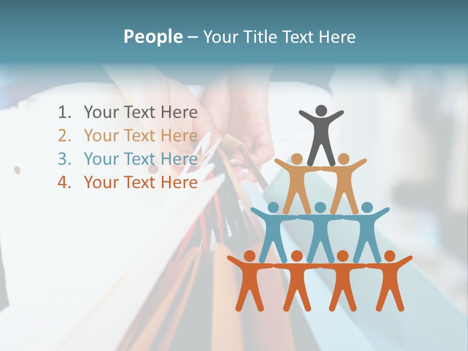 Asian Man Watching Stock Market Index PowerPoint Template