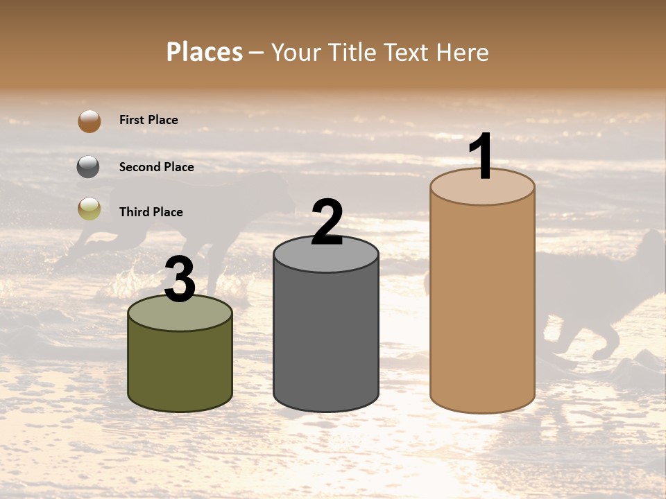 Running Dogs PowerPoint Template