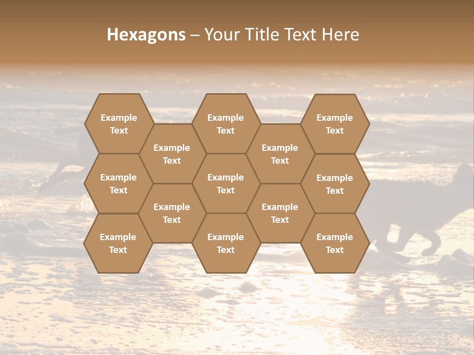 Running Dogs PowerPoint Template