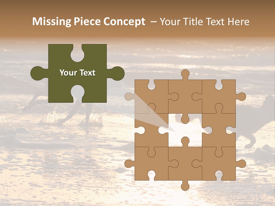 Running Dogs PowerPoint Template