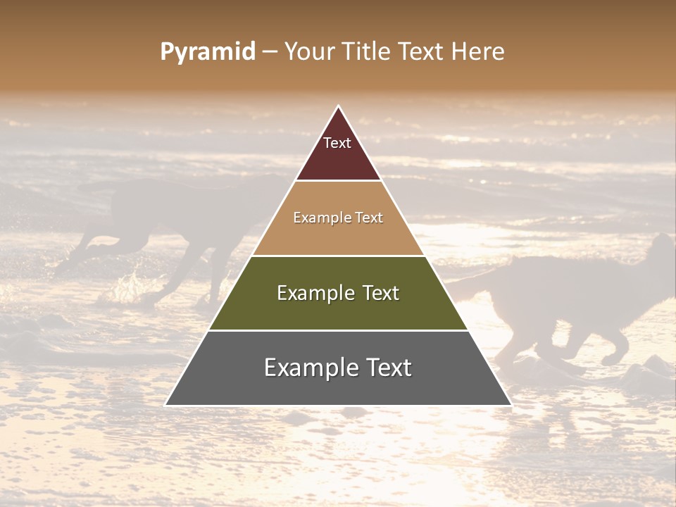 Running Dogs PowerPoint Template