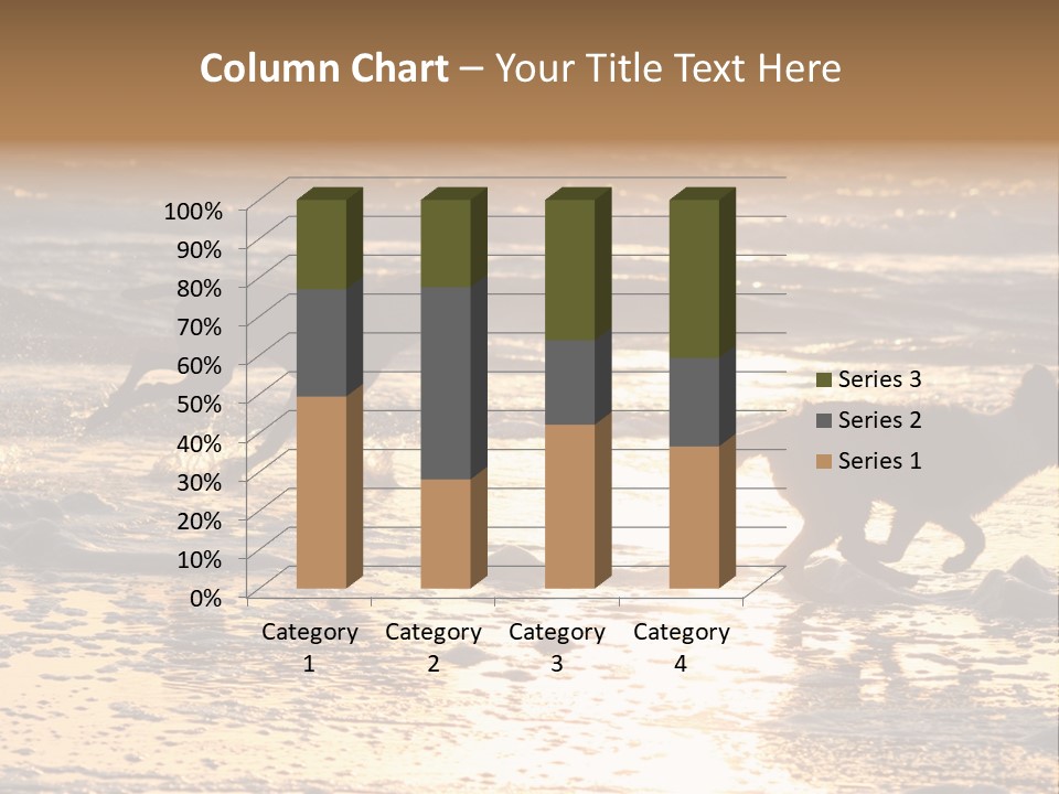 Running Dogs PowerPoint Template