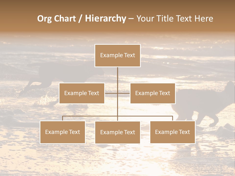 Running Dogs PowerPoint Template
