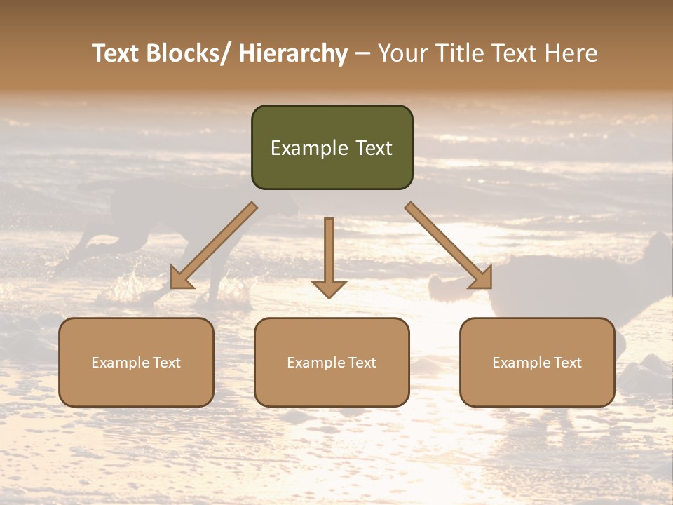 Running Dogs PowerPoint Template