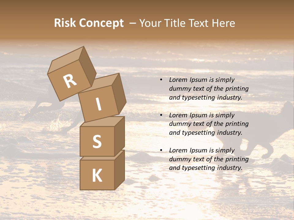 Running Dogs PowerPoint Template