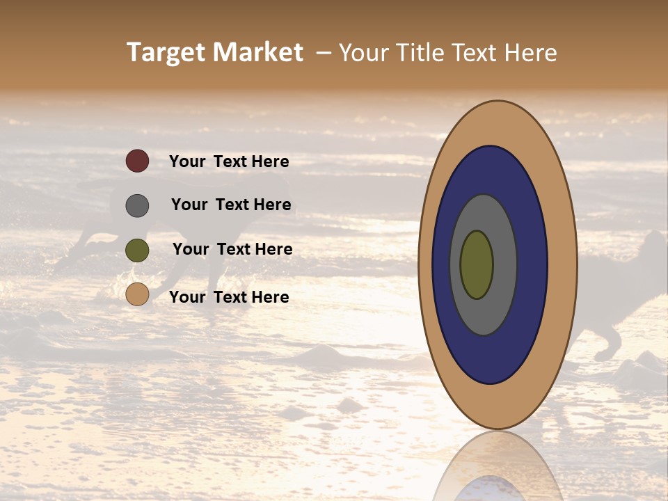 Running Dogs PowerPoint Template