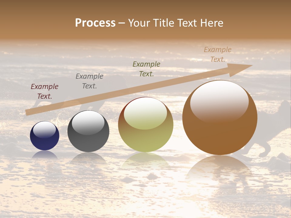 Running Dogs PowerPoint Template