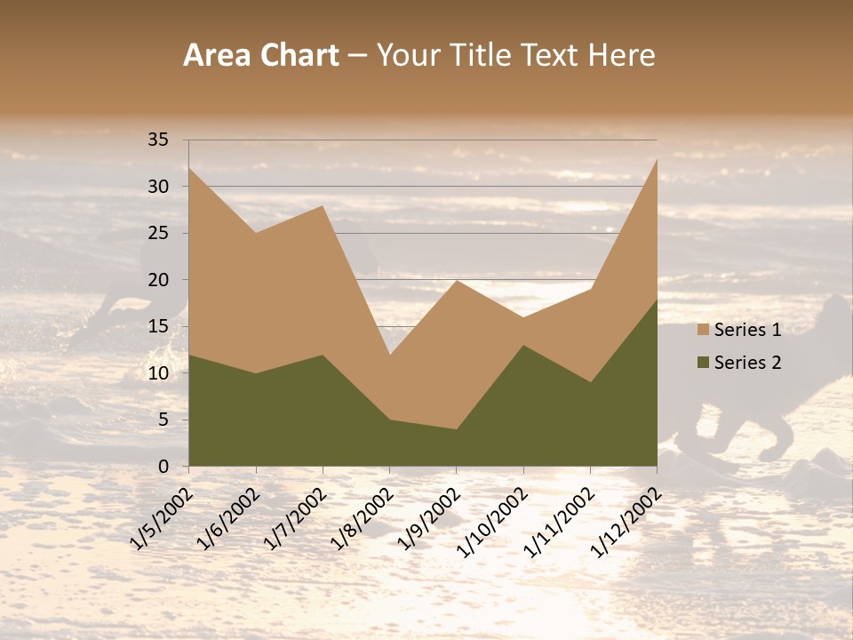 Running Dogs PowerPoint Template