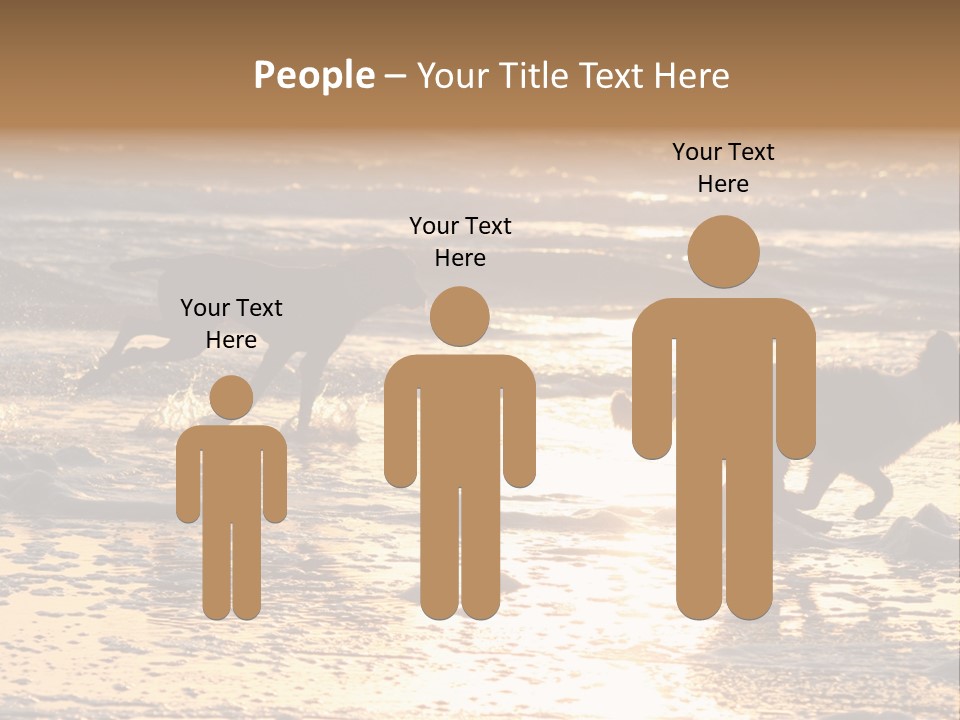 Running Dogs PowerPoint Template