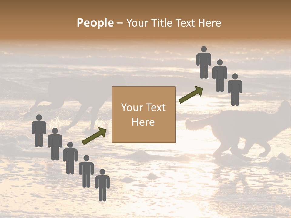 Running Dogs PowerPoint Template