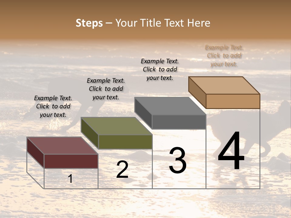 Running Dogs PowerPoint Template