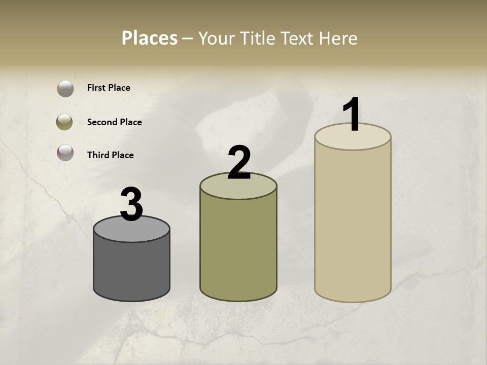 Stone Hand In Meditation Position PowerPoint Template