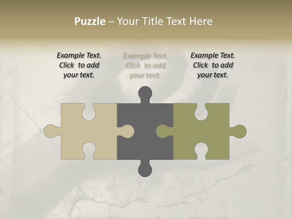 Stone Hand In Meditation Position PowerPoint Template