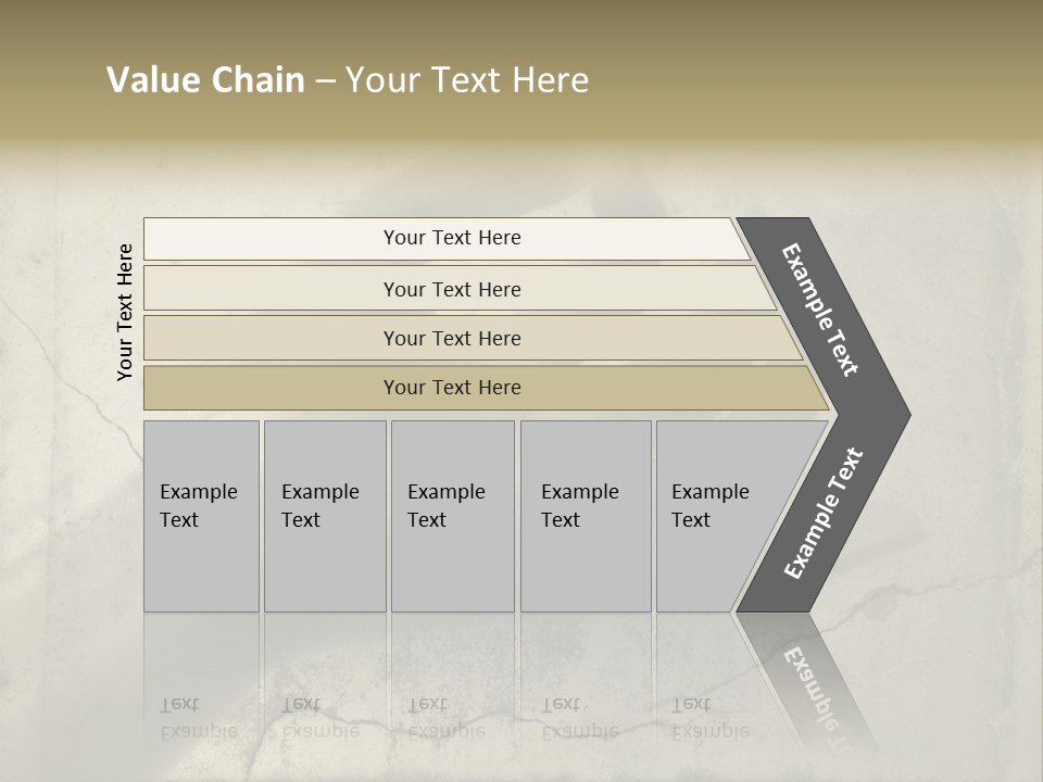Stone Hand In Meditation Position PowerPoint Template