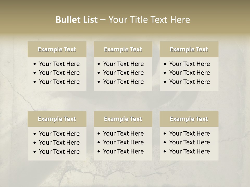 Stone Hand In Meditation Position PowerPoint Template