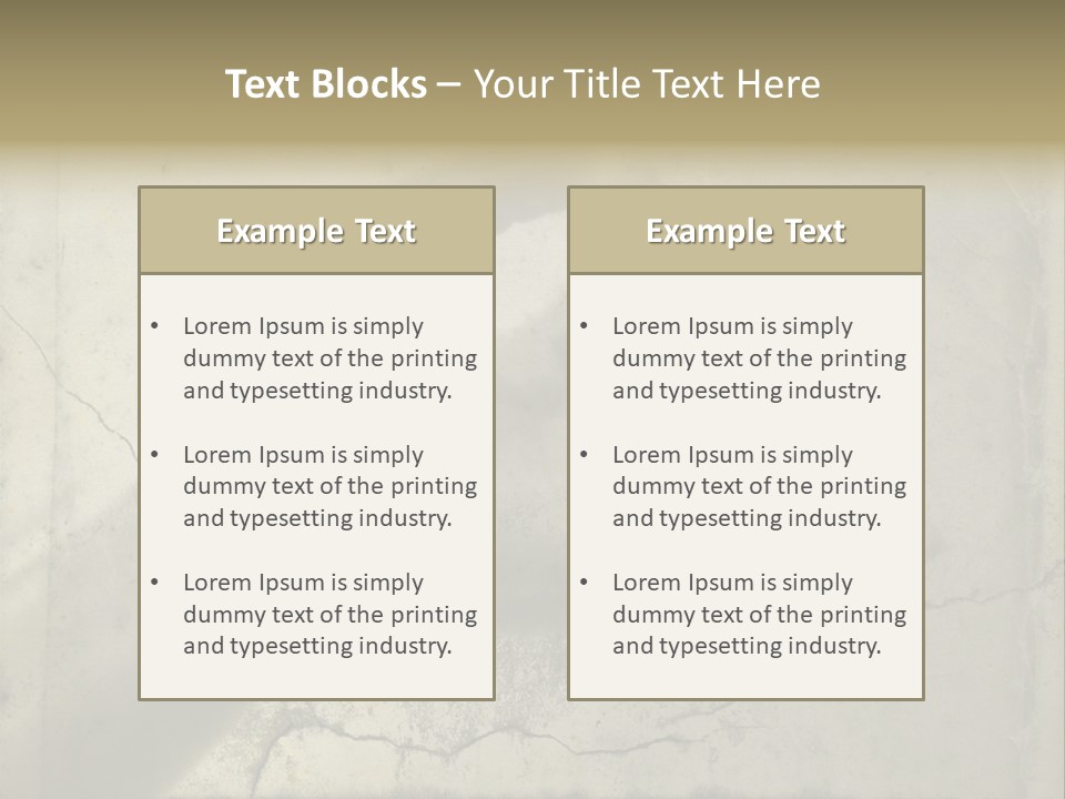 Stone Hand In Meditation Position PowerPoint Template