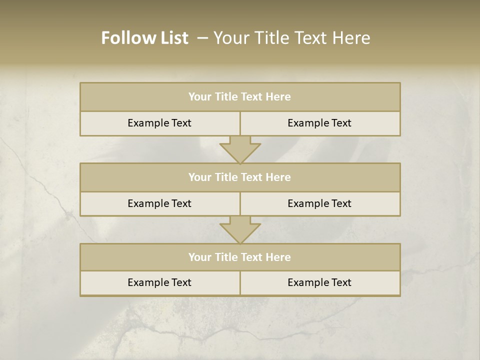 Stone Hand In Meditation Position PowerPoint Template