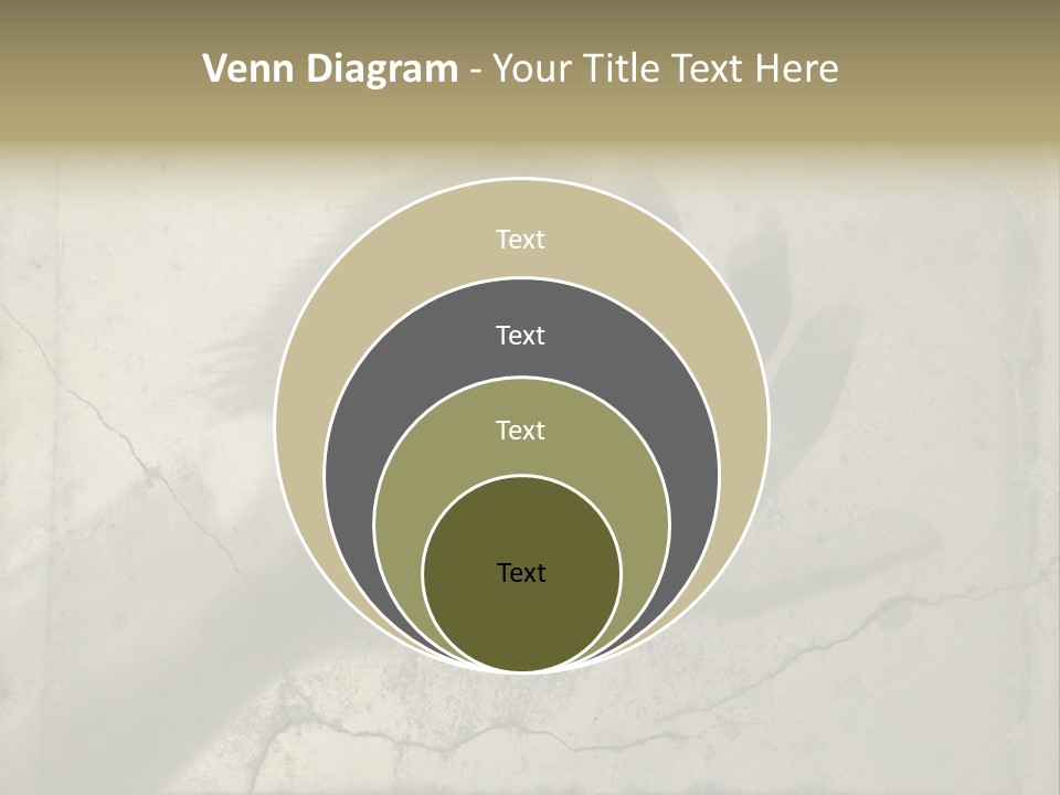 Stone Hand In Meditation Position PowerPoint Template