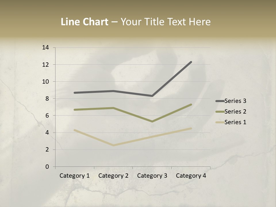 Stone Hand In Meditation Position PowerPoint Template
