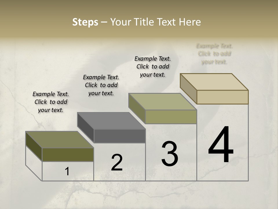Stone Hand In Meditation Position PowerPoint Template
