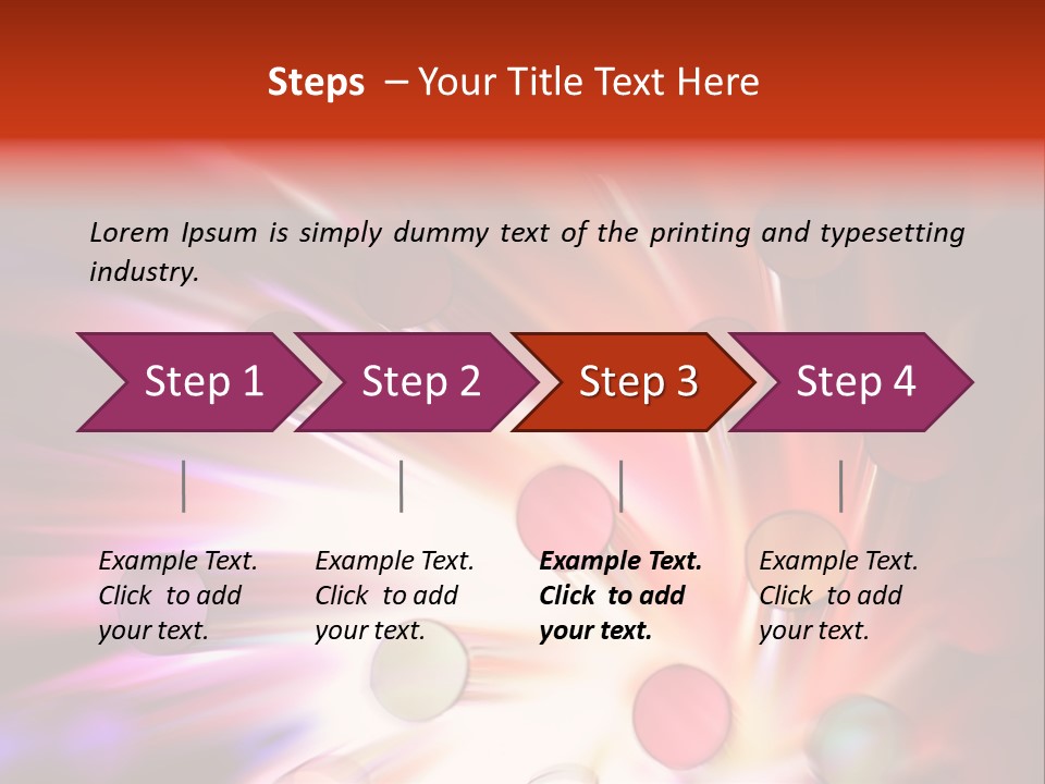 Colorful Abstract Background PowerPoint Template