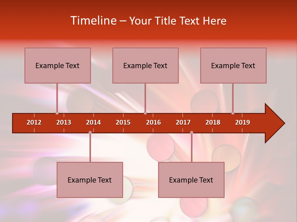 Colorful Abstract Background PowerPoint Template