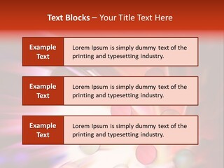 Colorful Abstract Background PowerPoint Template