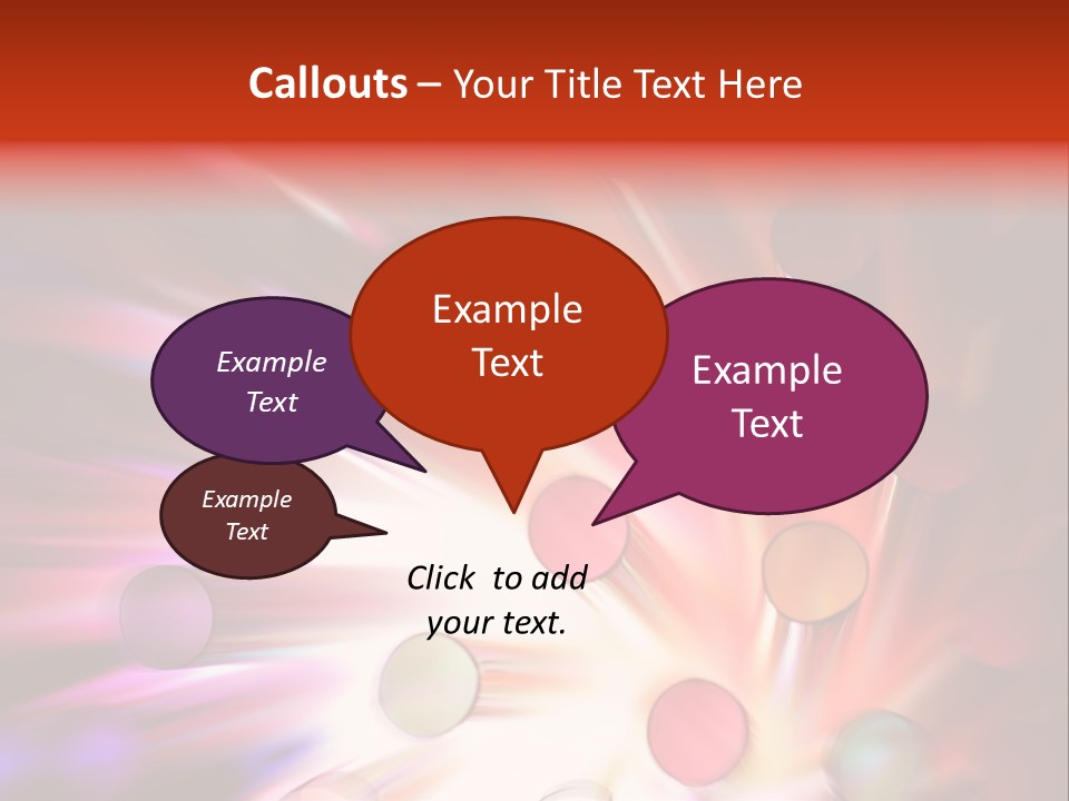 Colorful Abstract Background PowerPoint Template